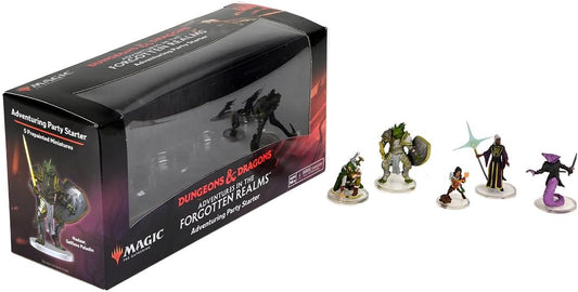 Dungeons & Dragons Miniatures, Pre-Painted: Adventures in the Forgotten Realms - Adventuring Party Starter