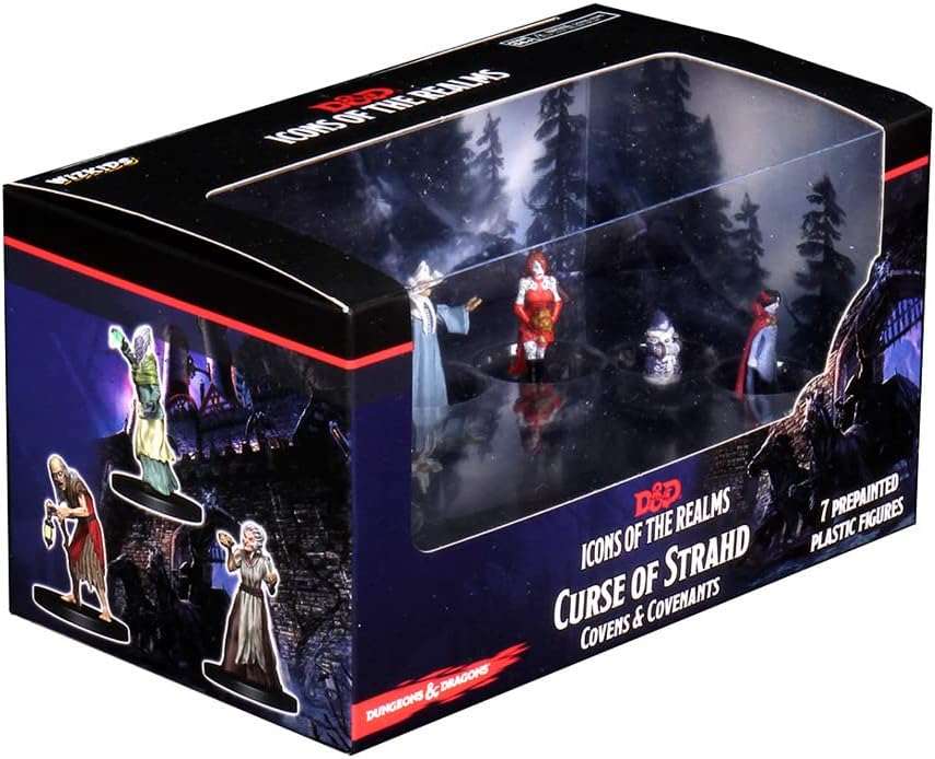 Dungeons & Dragons Miniatures, Pre-Painted: Icons of the Realms - Curse of Strahd: Covens & Covenants