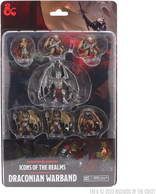 Dungeons & Dragons Miniatures, Pre-Painted: Icons of the Realms - Draconian Warband