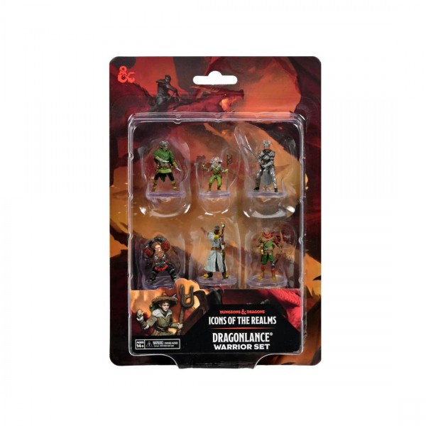 Dungeons & Dragons Miniatures, Pre-Painted: Icons of the Realms - Dragonlance Warrior Set