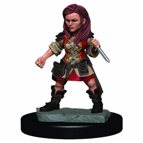Dungeons & Dragons Miniatures, Pre-Painted: Halfling Female Rogue