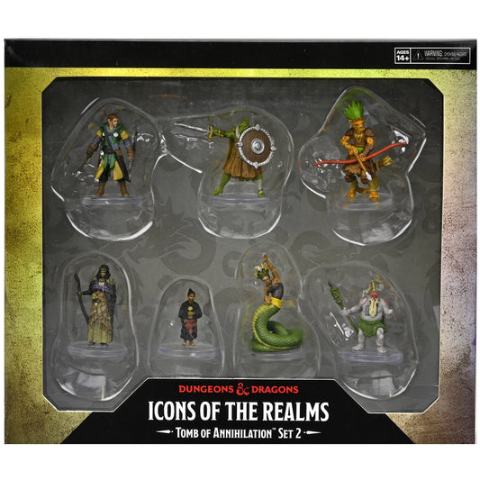 Dungeons & Dragons Miniatures: Icons of the Realms - Tomb of Annihilation Set 2