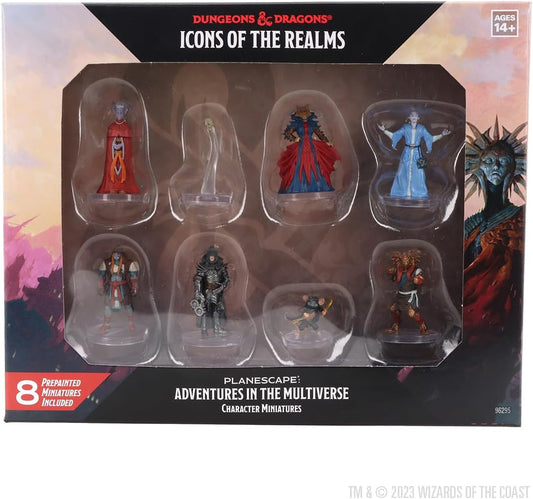 Dungeons & Dragons Miniatures, Pre-Painted: Planescape - Characters Miniatures