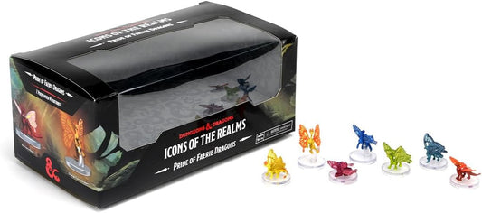 Dungeons & Dragons Miniatures, Pre-Painted: Icons of the Realms - Pride of Faeries Dragons