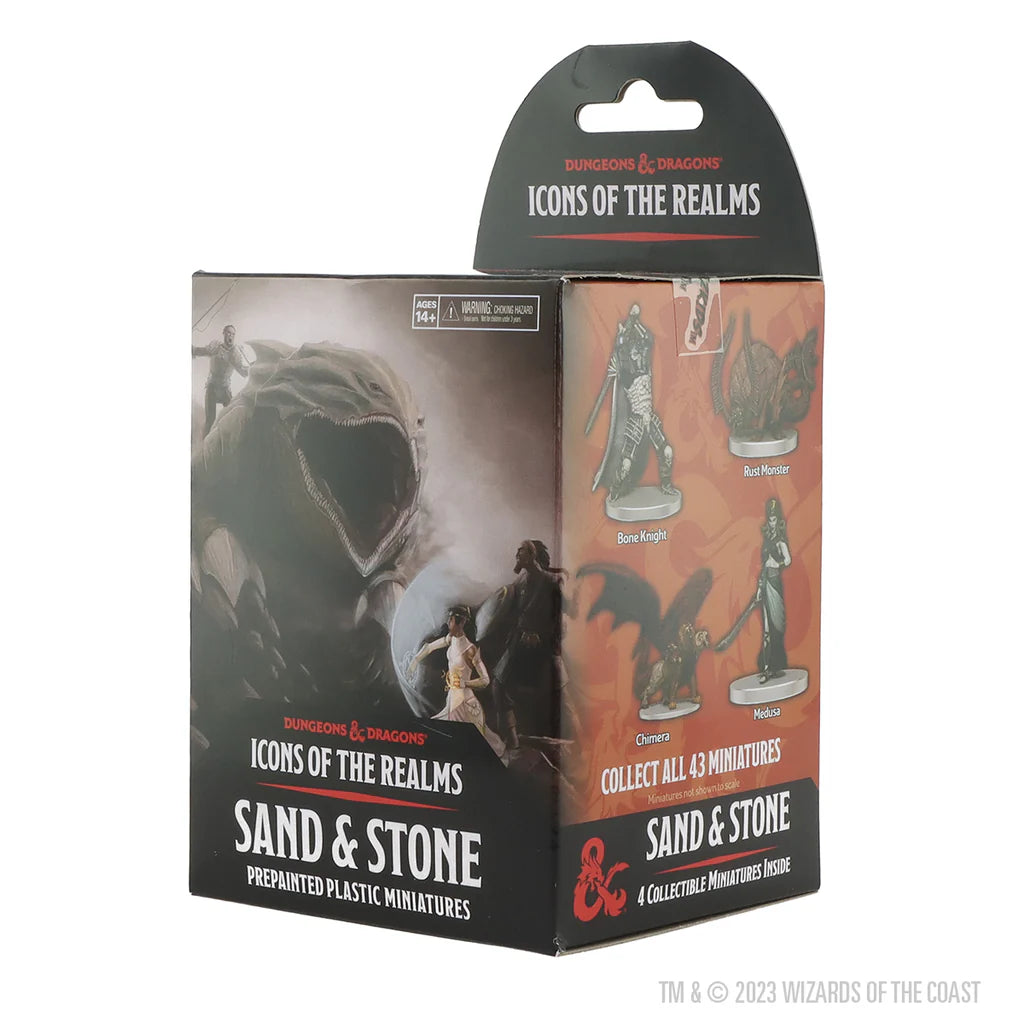 Dungeons & Dragons Miniatures, Pre-Painted: Sand & Stone - Prepainted Miniatures Pack