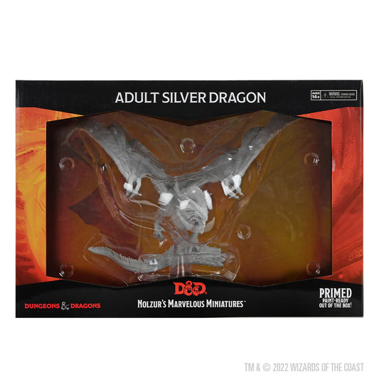 Dungeons & Dragons: Nolzur's Marvelous Miniatures - Adult Silver Dragon