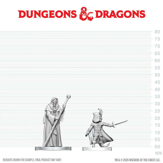 Dungeons & Dragons: Nolzur's Marvelous Miniatures - Cultist of Bhaal & Cultist of Myrkul
