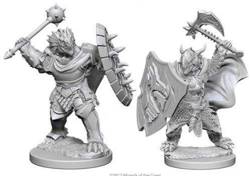Dungeons & Dragons: Nolzur's Marvelous Miniatures - Male Dragonborn Paladin