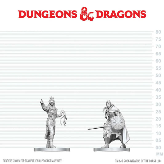 Dungeons & Dragons: Nolzur's Marvelous Miniatures - Drow Elite Warrior & Drow Priestess of Lolth