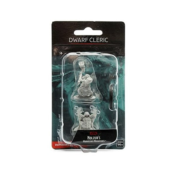 Dungeons & Dragons: Nolzur's Marvelous Miniatures - Male Dwarf Cleric