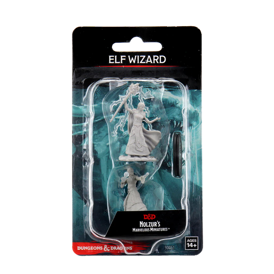Dungeons & Dragons: Nolzur's Marvelous Miniatures - Female Elf Wizard (2020)