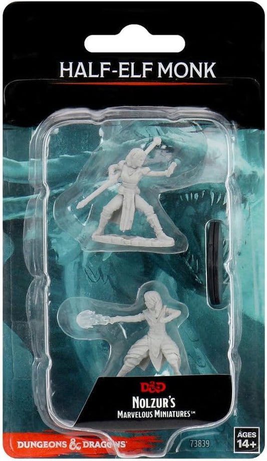 Dungeons & Dragons Miniatures: Female Half-Elf Monk