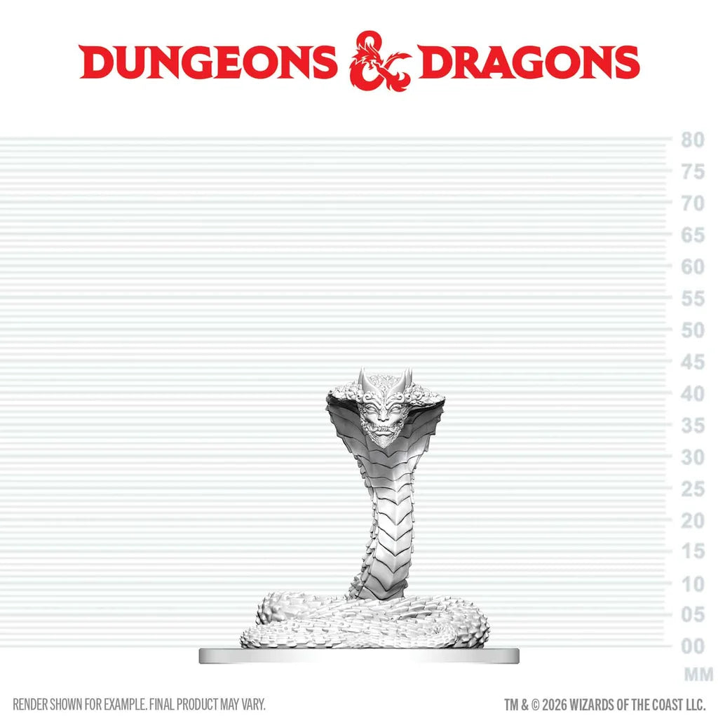 Dungeons & Dragons: Nolzur's Marvelous Miniatures - Guardian Naga
