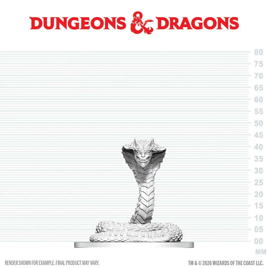 Dungeons & Dragons: Nolzur's Marvelous Miniatures - Guardian Naga