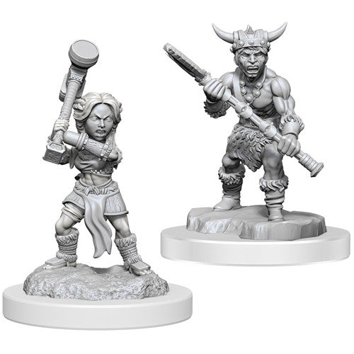 Dungeons & Dragons Miniatures: Halfling Barbarians