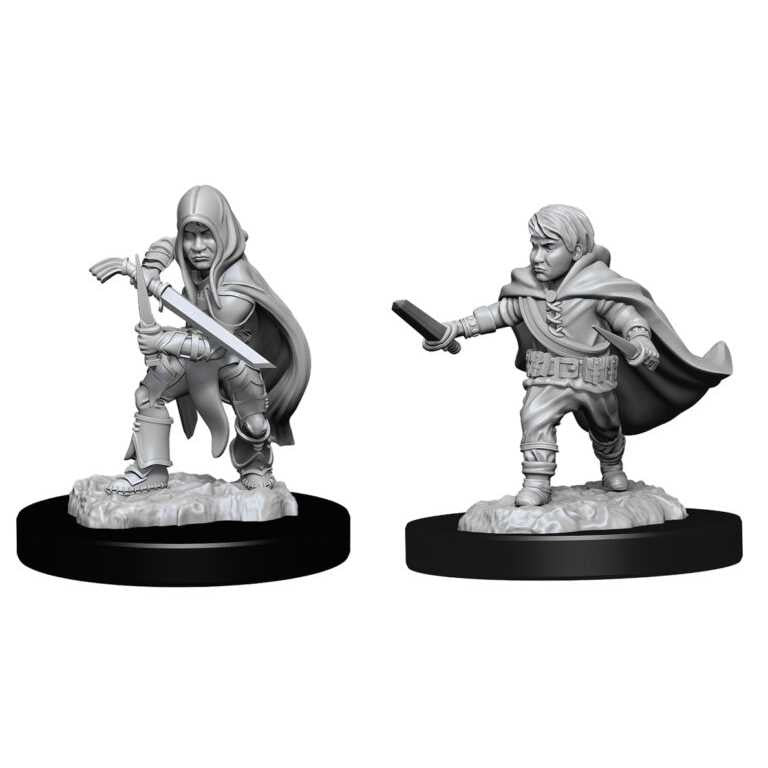 Dungeons & Dragons: Nolzur's Marvelous Miniatures - Halfling Rogue (Male)