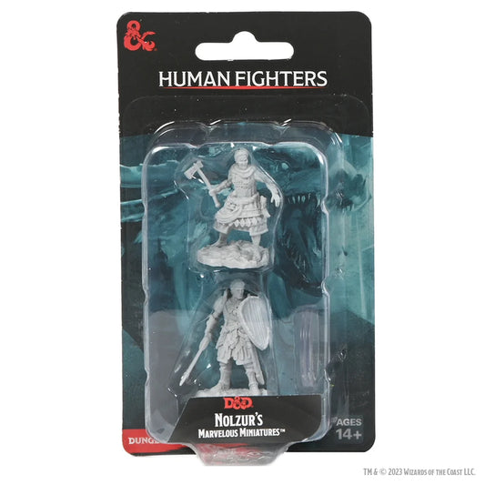 Dungeons & Dragons: Nolzur's Marvelous Miniatures - Human Fighters