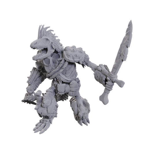 Dungeons & Dragons Miniatures: Lizardfolk Skeleton