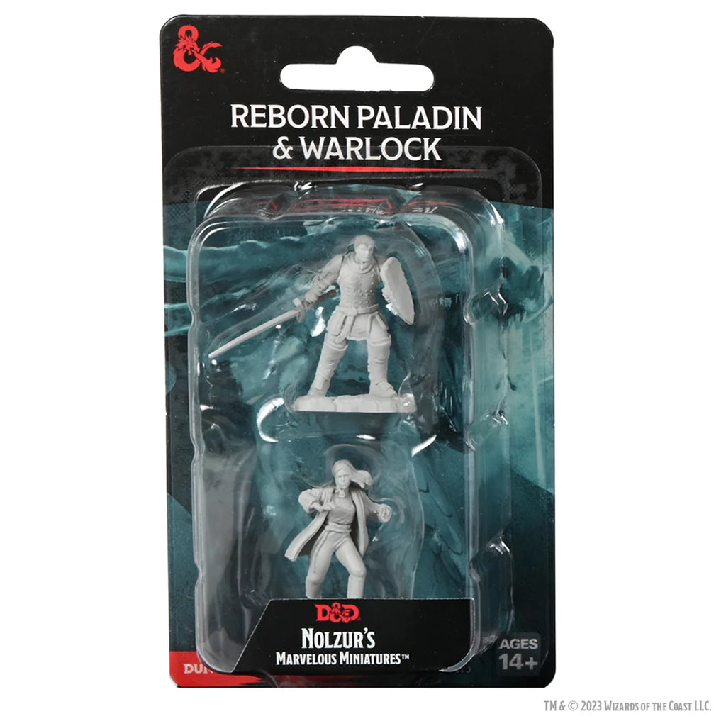 Dungeons & Dragons: Nolzur's Marvelous Miniatures - Reborn Paladin & Warlock