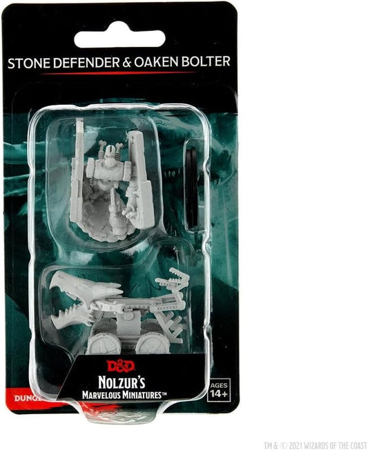 Dungeons & Dragons Miniatures: Stone Defender & Oaken Bolter