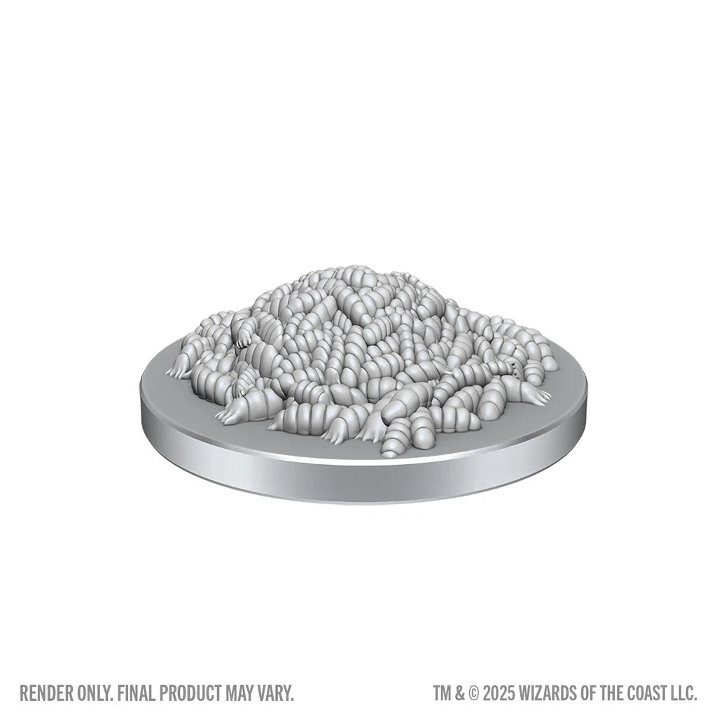 Dungeons & Dragons: Nolzur's Marvelous Miniatures - Swarm of Rot Grubs & Rot Grub Victim