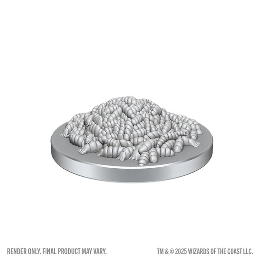 Dungeons & Dragons: Nolzur's Marvelous Miniatures - Swarm of Rot Grubs & Rot Grub Victim