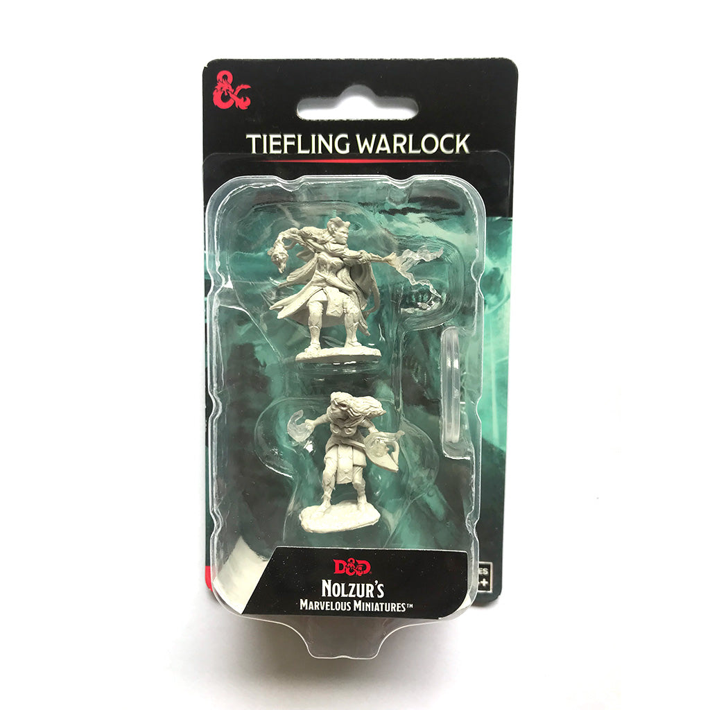 Dungeons & Dragons: Nolzur's Marvelous Miniatures - Female Tiefling Warlock