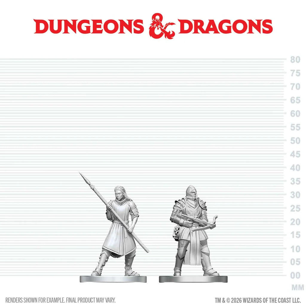 Dungeons & Dragons: Nolzur's Marvelous Miniatures - Town Guards