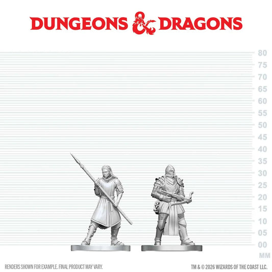 Dungeons & Dragons: Nolzur's Marvelous Miniatures - Town Guards
