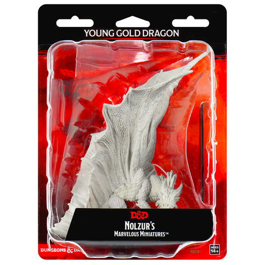 Dungeons & Dragons: Nolzur's Marvelous Miniatures - Young Gold Dragon