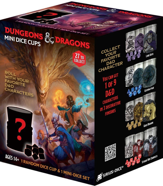 Dungeons & Dragons: Mini Dice Cups Series 2