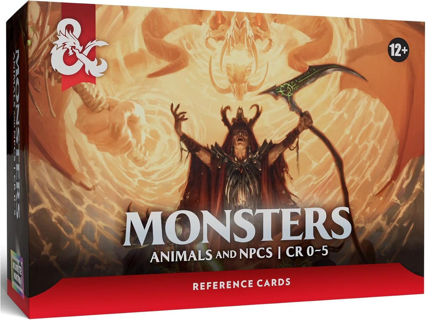 Dungeons & Dragons: Monsters - Animals and NPCs CR 0-5 Reference Cards