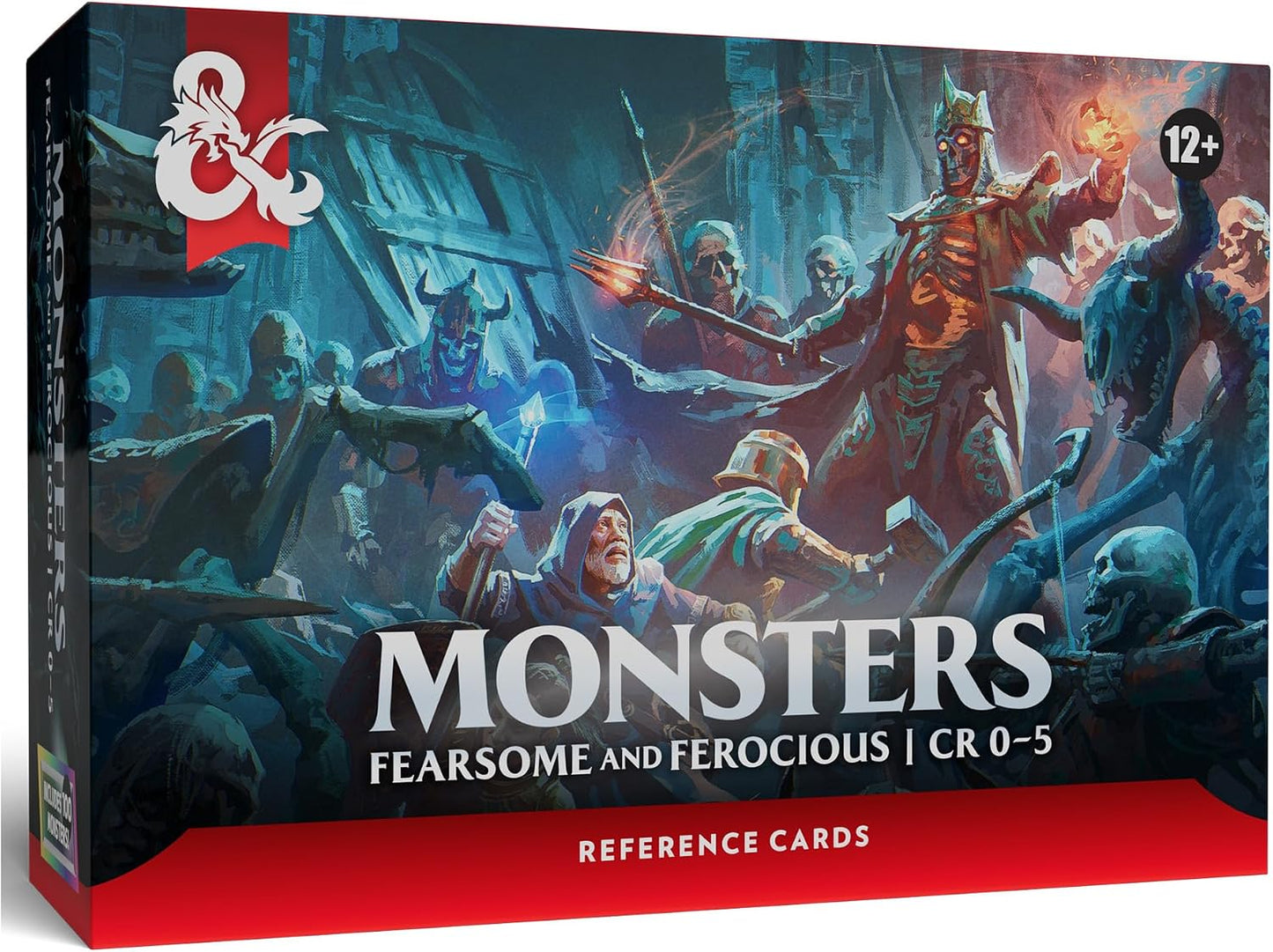 Dungeons & Dragons: Monsters - Fearsome and Ferocious CR 0-5 Reference Cards