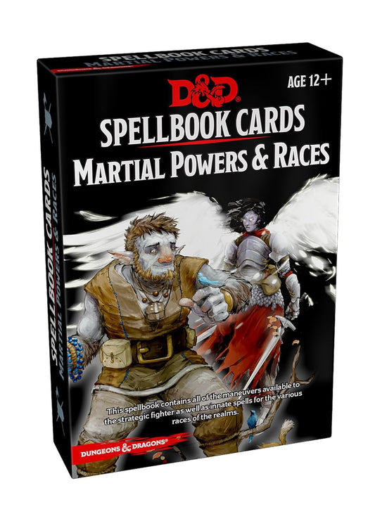 Dungeons & Dragons: Martial Powers & Races Spellbook Cards