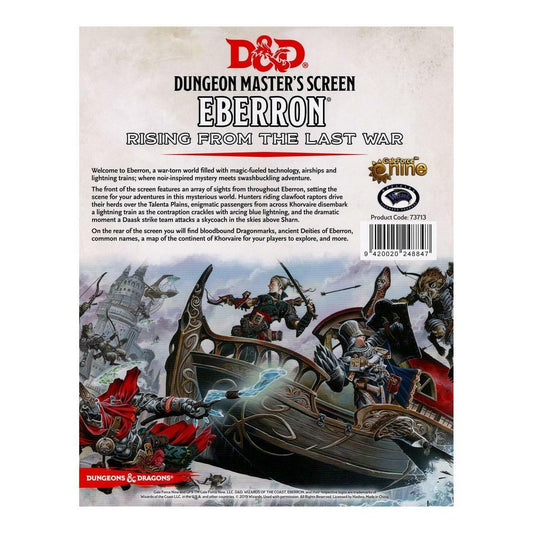 Dungeons & Dragons: 5E Dungeon Master's Screen - Eberron: Rising From the Last War