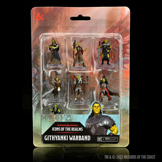 Dungeons & Dragons Miniatures, Pre-Painted: Githyanki Warband