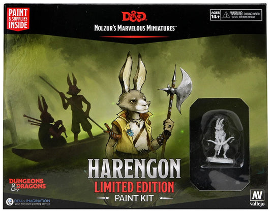 Dungeons & Dragons Miniatures: Harengon Limited Edition - Paint Kit