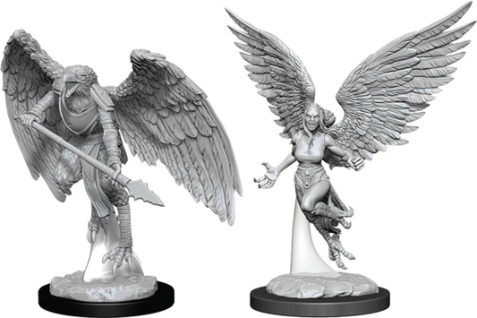 Dungeons & Dragons Miniatures: Harpy & Aarakocra (2020)
