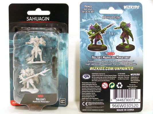 Dungeons & Dragons: Nolzur's Marvelous Miniatures - Sahuagin (2020)