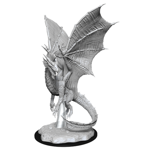 Dungeons & Dragons: Nolzur's Marvelous Miniatures - Young Silver Dragon (2020)