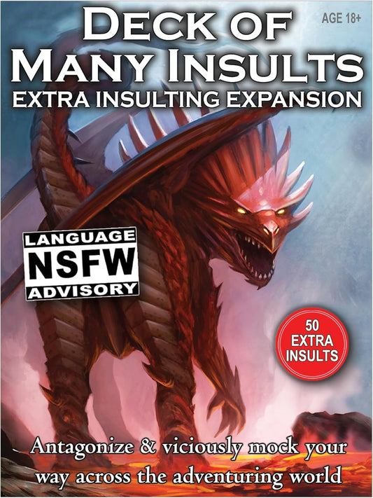 Deck of Many Insults: Extra Insulting Expansion