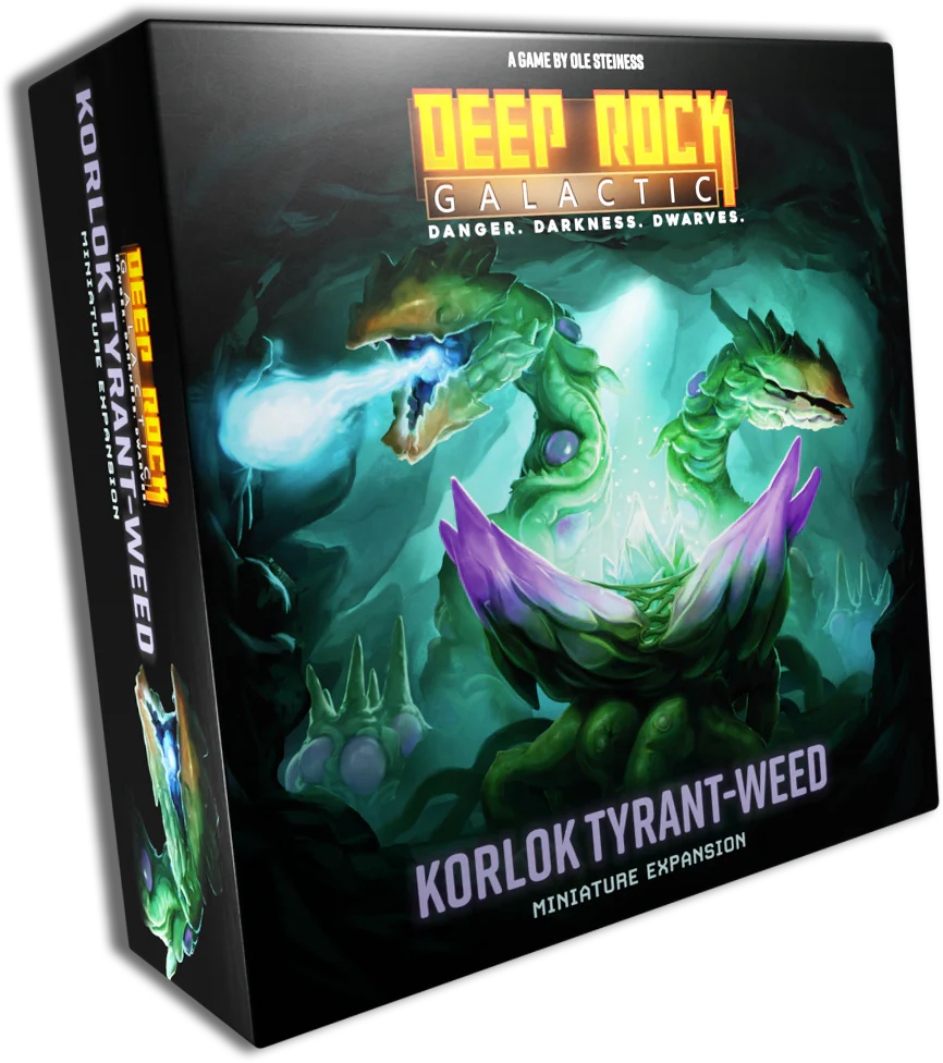 Deep Rock Galactic: Korlock Tyrant-Weed Miniature Expansion