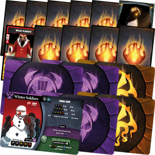 Dice Throne: Promo Card Set - Dice Throne Adventures: Santa's Workshop