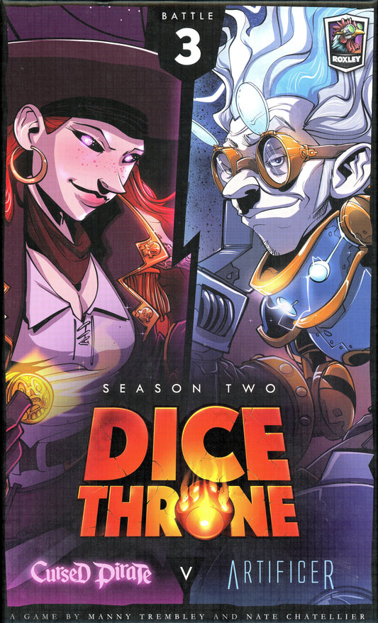 Dice Throne: Cursed Pirate v. Artificer