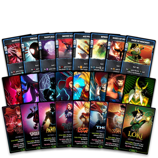 Dice Throne: Promo Card Set - Marvel