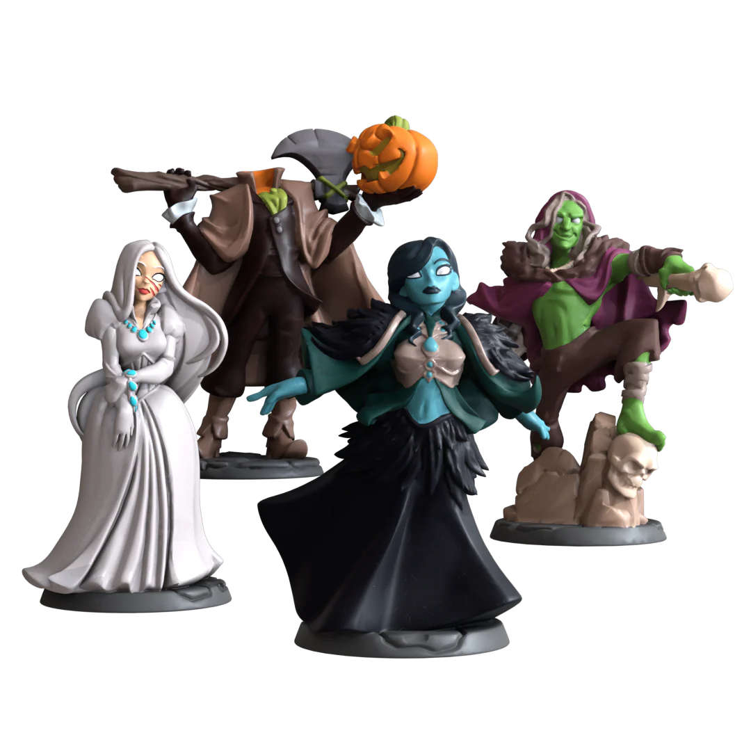 Dice Throne: Outcasts Hero Sculpts
