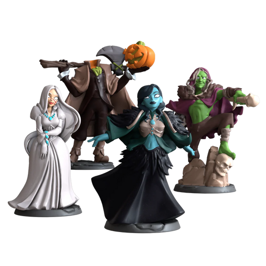 Dice Throne: Outcasts Hero Sculpts
