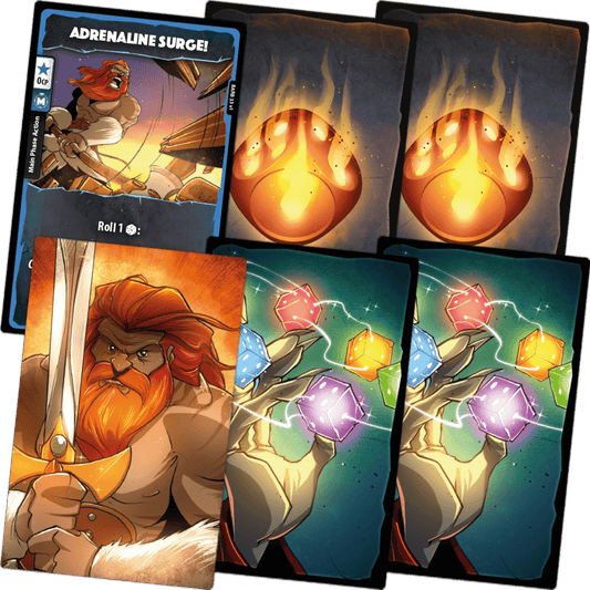 Dice Throne: Promo Card Set - Season 1 Rerolled