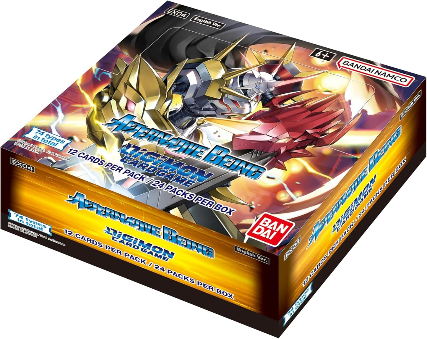 Digimon Card Game: Alternative Being Booster Display