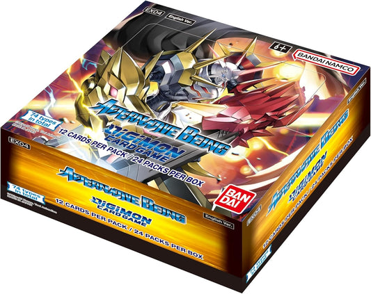 Digimon Card Game: Alternative Being Booster Display